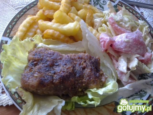 Polędwica w panierce orzechowej