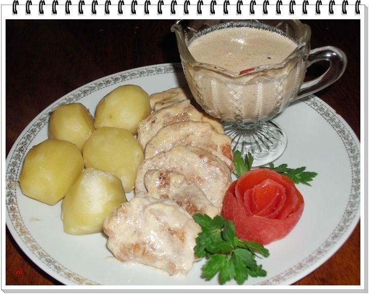 Polędwica wieprzowa Eli w śmietanie