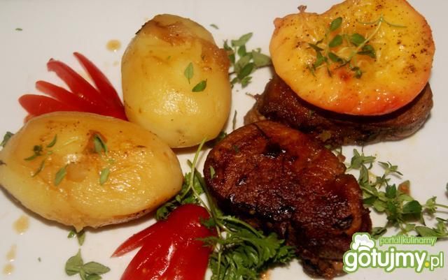 Polędwica wieprzowa z tymiankiem Polędwica wieprzowa z tymiankiem