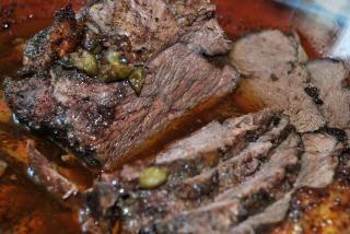 Polędwica wołowa duszona w czerwonym ...