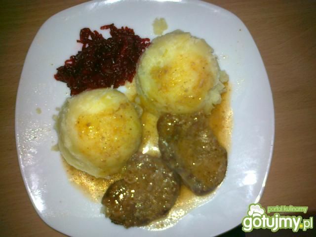 Polędwica z musztardowym sosie