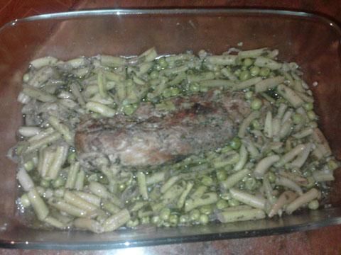 Polędwiczka duszona z warzywami Polędwiczka duszona z warzywami