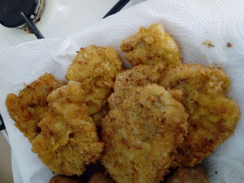 Polędwiczka w kukurydzianej panierce Polędwiczka w kukurydzianej panierce