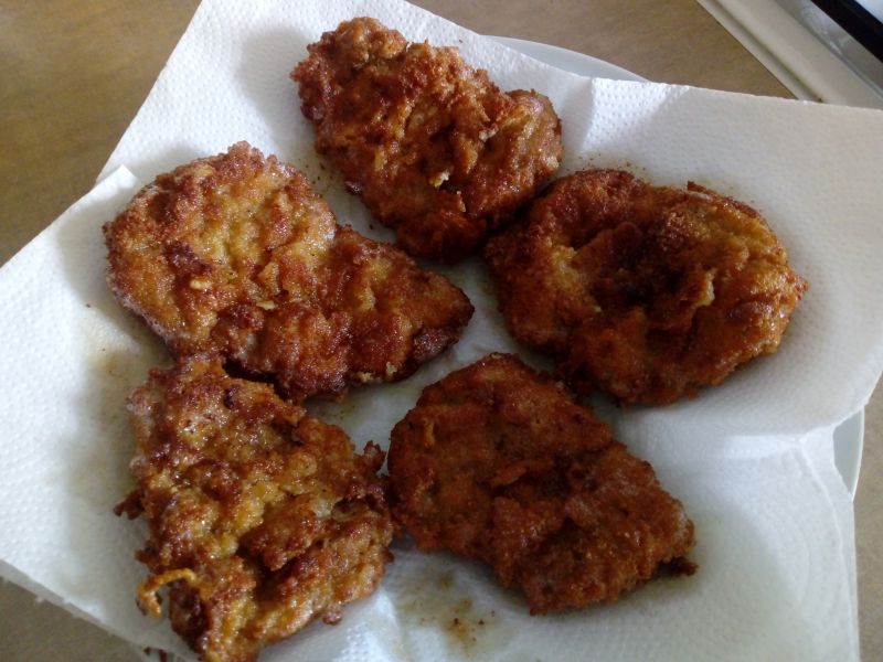 Polędwiczka w serowej panierce Polędwiczka w serowej panierce