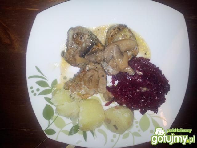 Polędwiczka w sosie śmietanowym