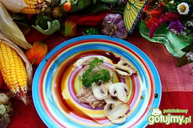 Polędwiczka w sosie sojowym 