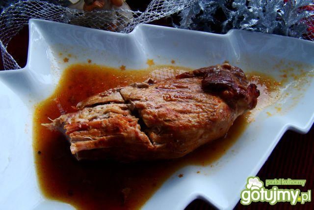 Poledwiczka w sosie własnym  Poledwiczka w sosie własnym