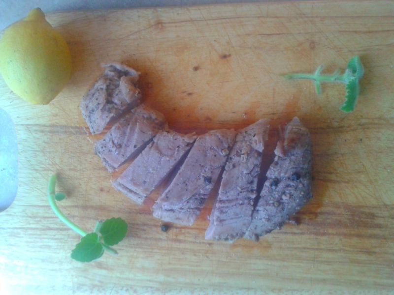 Polędwiczka wieprzowa pieczona w cydrze