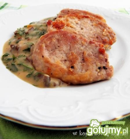 Polędwiczka wieprzowa w sosie grzybowym Polędwiczka wieprzowa w sosie grzybowym