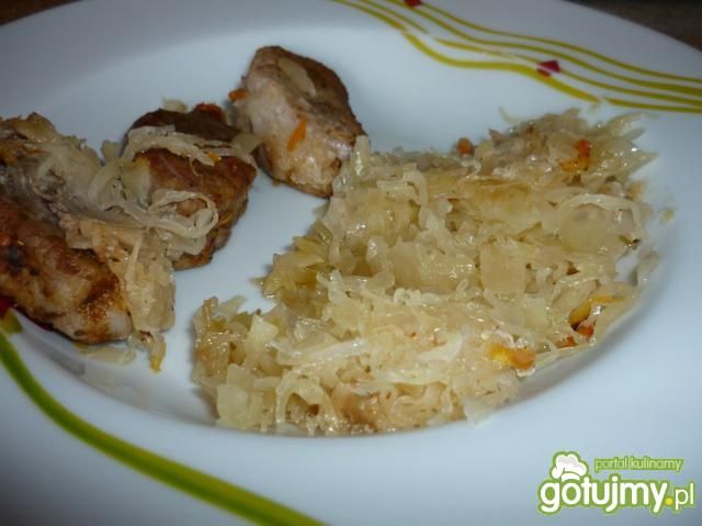 Polędwiczka z kiszoną kapustą
