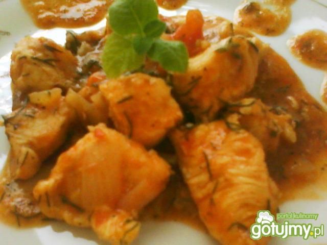 Polędwiczki drobiowe w pomidorach Joanny