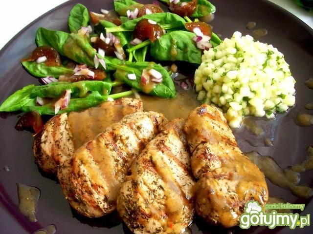 Polędwiczki herbaciane z gruszką