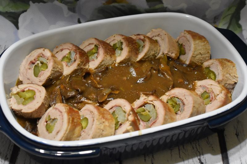 Polędwiczki Pawie oczka Polędwiczki Pawie oczka