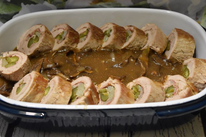 Polędwiczki Pawie oczka Polędwiczki Pawie oczka