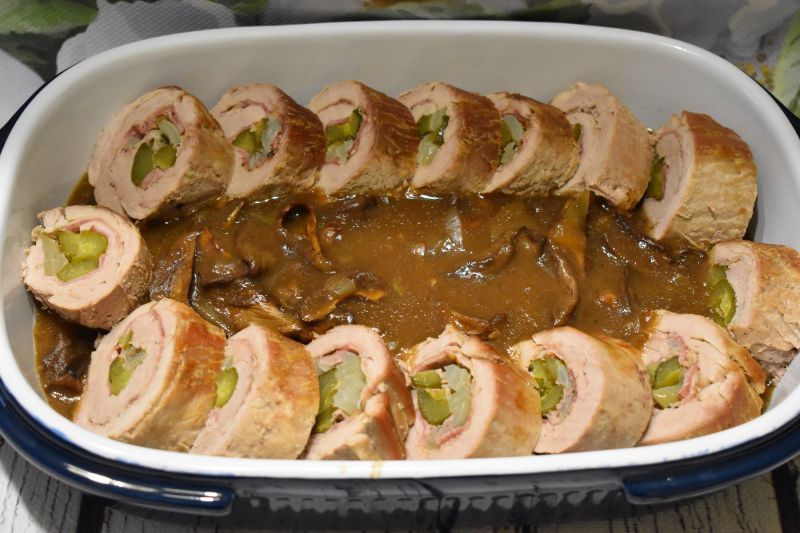 Polędwiczki Pawie oczka Polędwiczki Pawie oczka