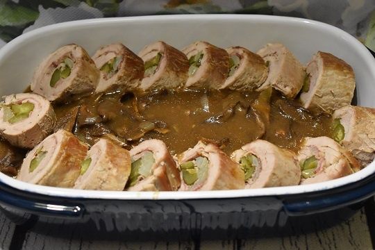 Polędwiczki Pawie oczka Polędwiczki Pawie oczka