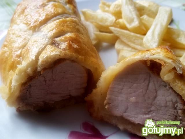 Polędwiczki w cieście 