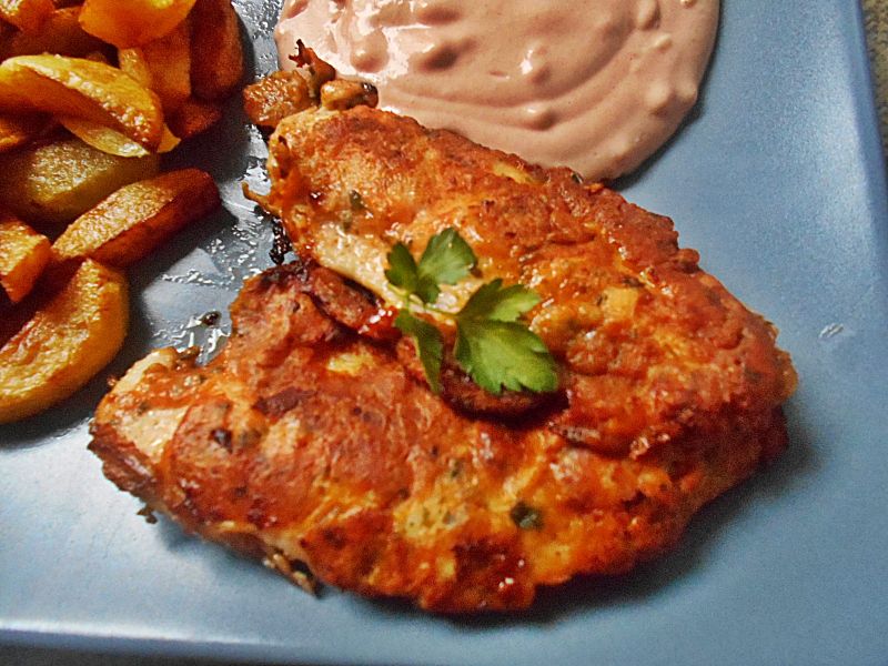 Polędwiczki w cieście z wędzoną papryką Polędwiczki w cieście z wędzoną papryką