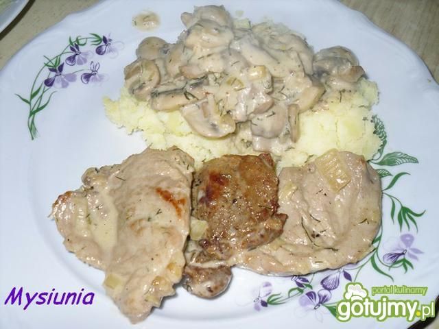 Polędwiczki w sosie