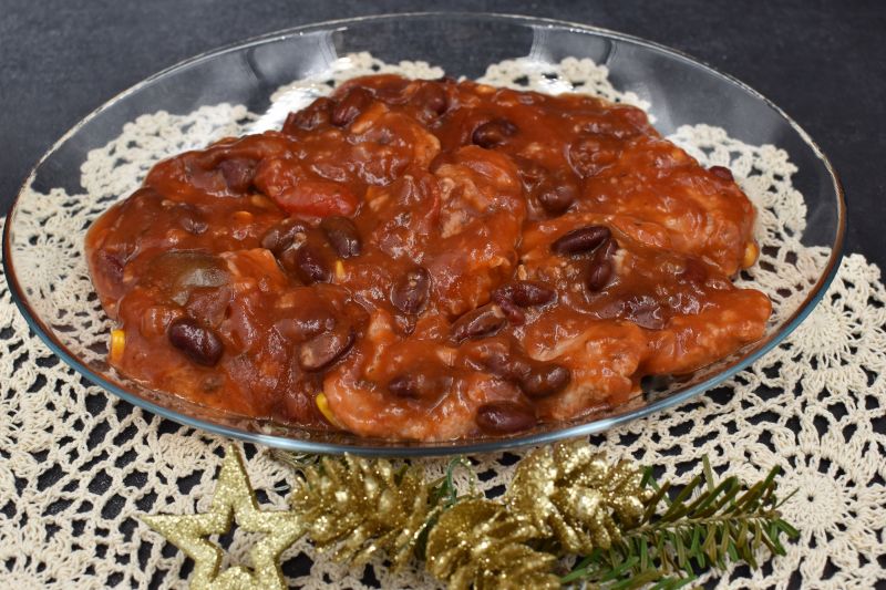 Polędwiczki w sosie meksykańskim