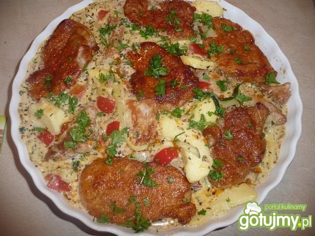 Polędwiczki w sosie szałwiowym Polędwiczki w sosie szałwiowym