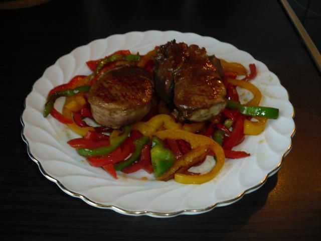 Polędwiczki wieprzowe.