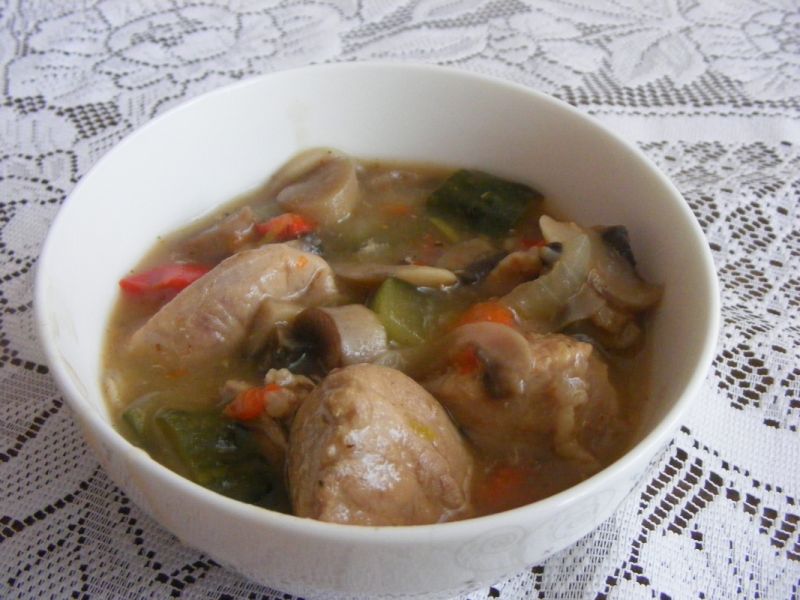 Polędwiczki wieprzowe w sosie