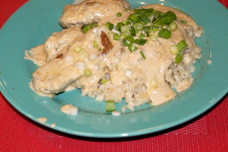 Polędwiczki wieprzowe w sosie z rokpola Polędwiczki wieprzowe w sosie z rokpola