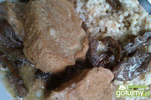 Polędwiczki wieprzowe z grzybami Polędwiczki wieprzowe z grzybami