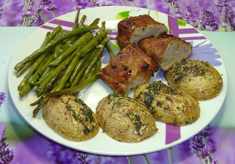 Polędwiczki wieprzowe z warzywami w hoisin sosie