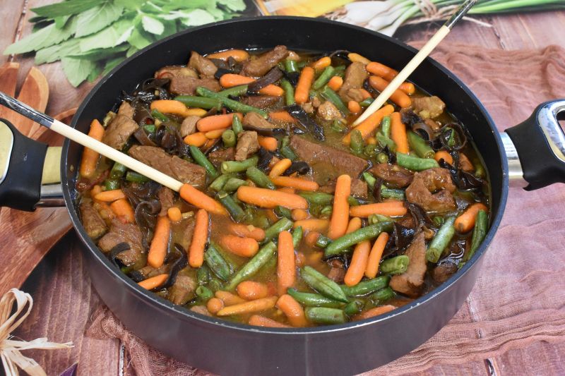 Polędwiczki z fasolką