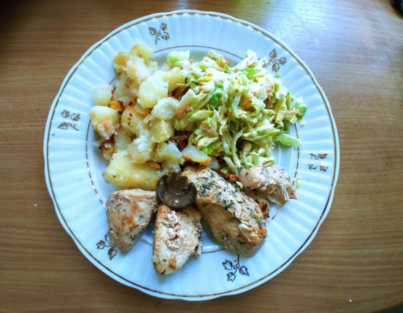 Polędwiczki z indyka w mleku i przyprawach Polędwiczki z indyka w mleku i przyprawach