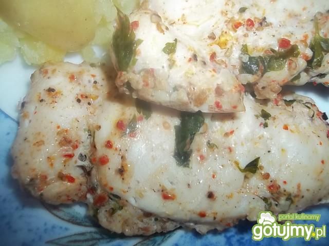 Polędwiczki z kurczaka gotowane na parze