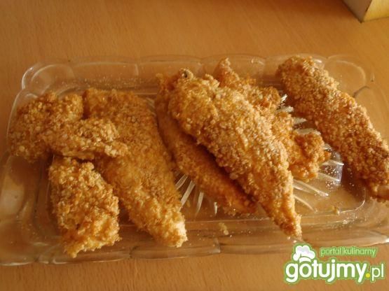 Polędwiczki z kurczaka na ostro.