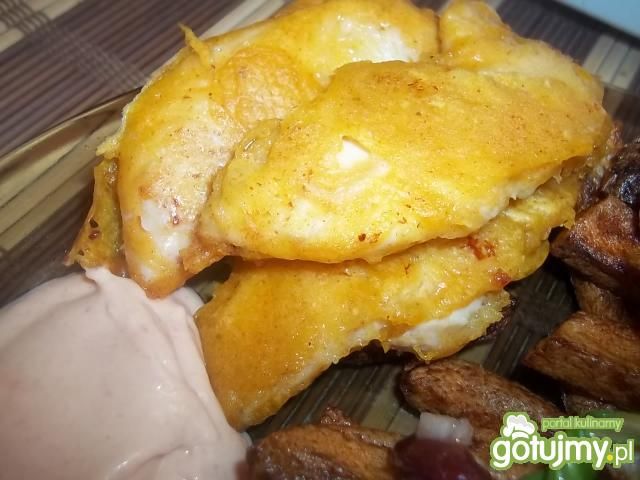 Polędwiczki z kurczaka w cieście