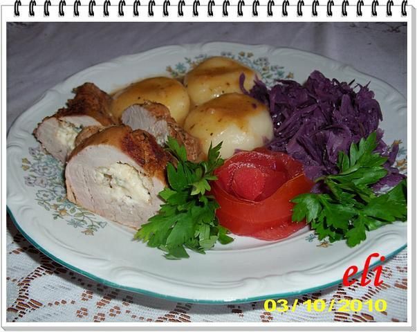 Polędwiczki z niespodzianką Eli