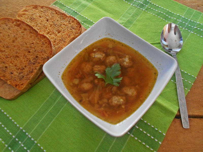 Polewka kaszubska na ostro z kalarepką Polewka kaszubska na ostro z kalarepką