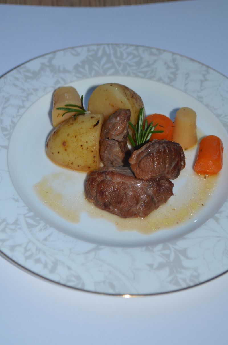 Policzki wieprzowe duszone w cydrze