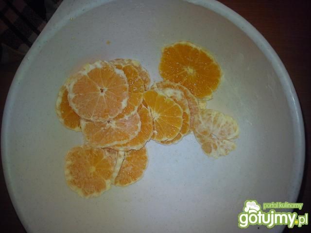 Pomarańcze w kokosowym cieście
