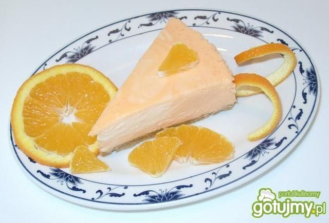 Pomarańczowa delicja serowa Pomarańczowa delicja serowa