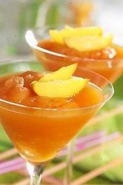 Pomarańczowa granita z campari