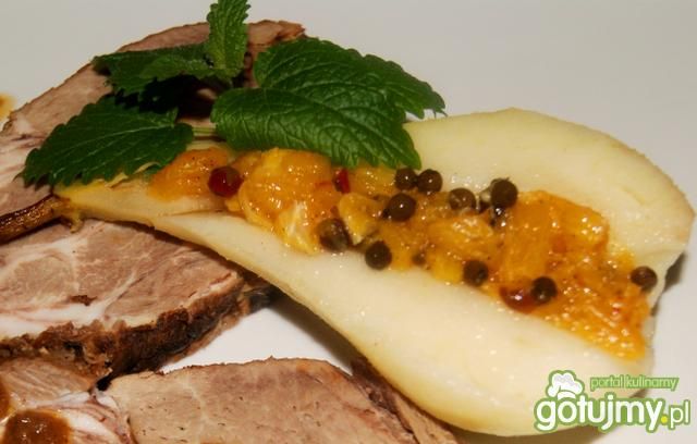 Pomarańczowa gruszka do mięs Pomarańczowa gruszka do mięs