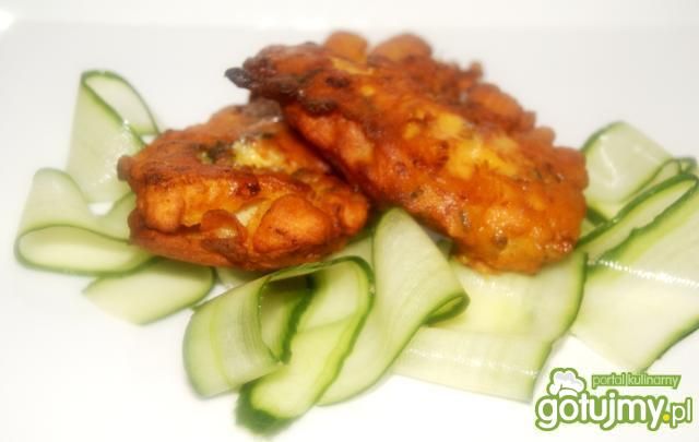 Pomarańczowa nototenia w cieście Pomarańczowa nototenia w cieście