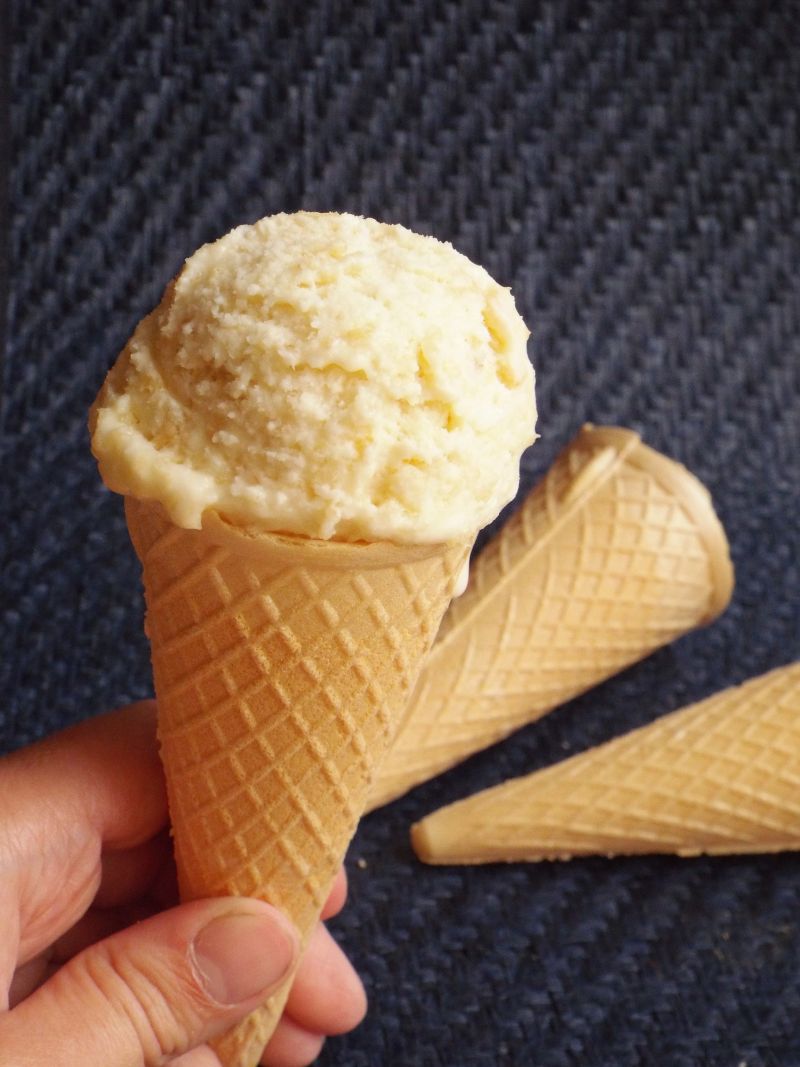 Pomarańczowe lody owsiane Pomarańczowe lody owsiane