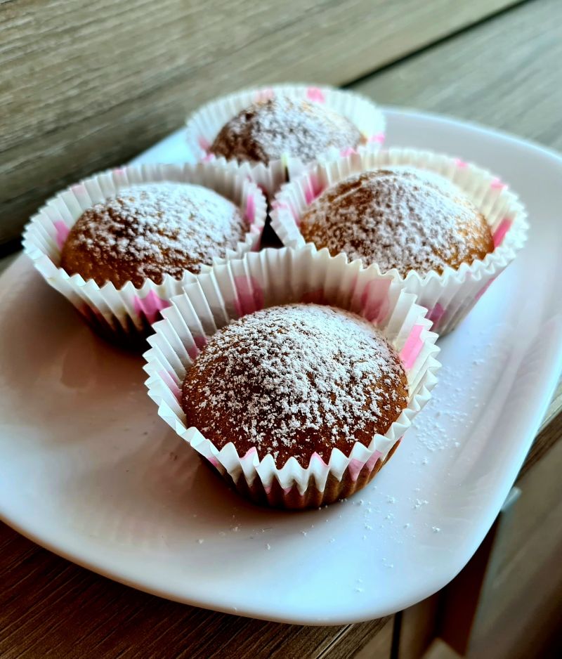 Pomarańczowe muffinki