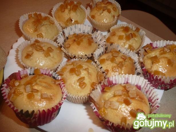 pomarańczowe muffinki pomarańczowe muffinki