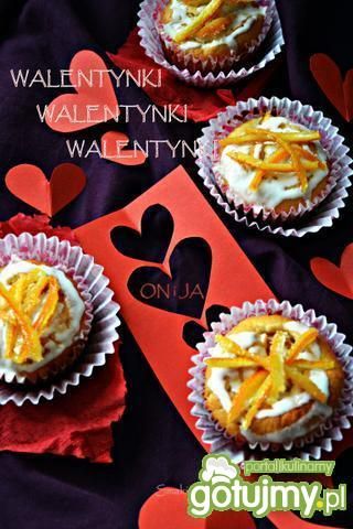 Pomarańczowe muffiny