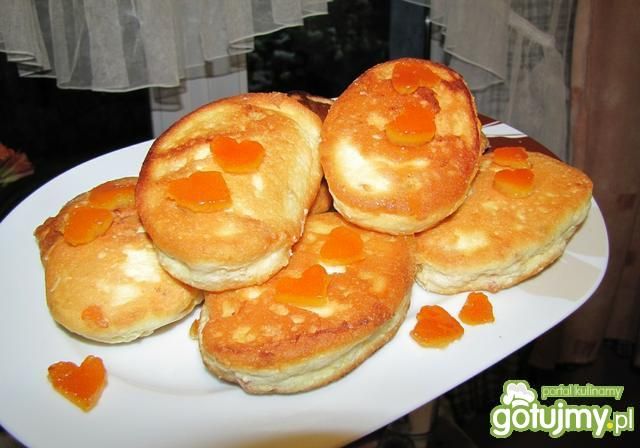 Pomarańczowe omleciki Pomarańczowe omleciki