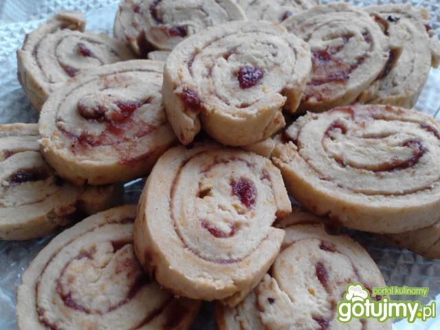 Pomarańczowe ślimaczki z marmoladą Pomarańczowe ślimaczki z marmoladą