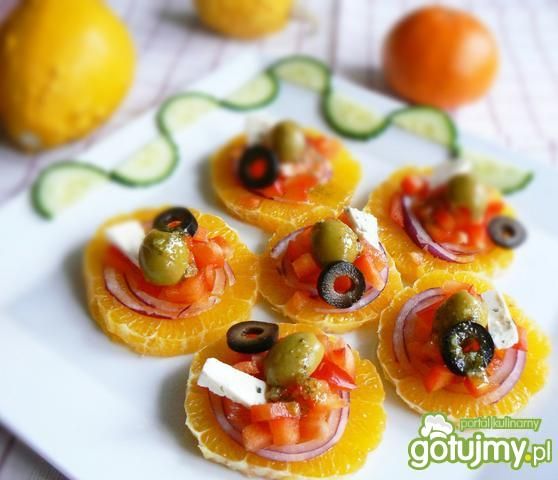 Pomarańczowe słoneczka z papryką